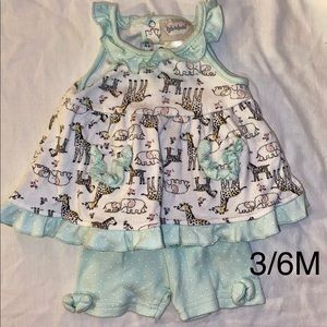 Girls outfit 3-6M